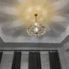 Pair of Moroccan Brass Pendant Light, Handmade Home Decor Lighting