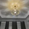 Pair of Moroccan Brass Pendant Light, Handmade Home Decor Lighting