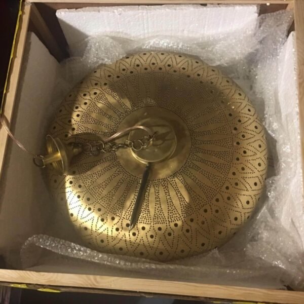 il_fullxfull.7538987677_es7o.jpg Moroccan Brass Pendant Light – Handmade Engraved Hanging Lamp, Moorish Home Decor