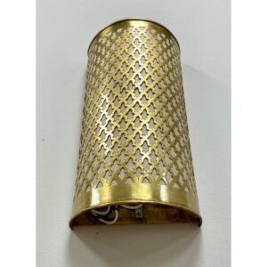 il_fullxfull.7555400545_q84q.jpg Set of Two Moroccan Brass Wall Sconces - Pierced Art Decor Lighting