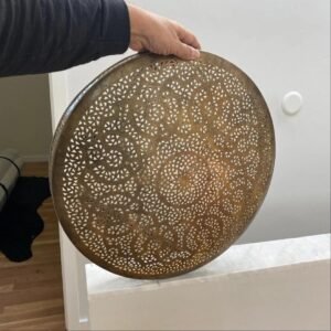 il_fullxfull.7624732507_63le.jpg Moroccan Brass Ceiling Light, Handmade Vintage Flush Mount Wall Sconce