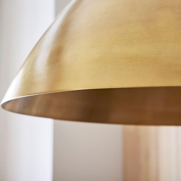 Hammered Dome Pendant Light – Rustic Farmhouse Kitchen Island Ceiling Fixture