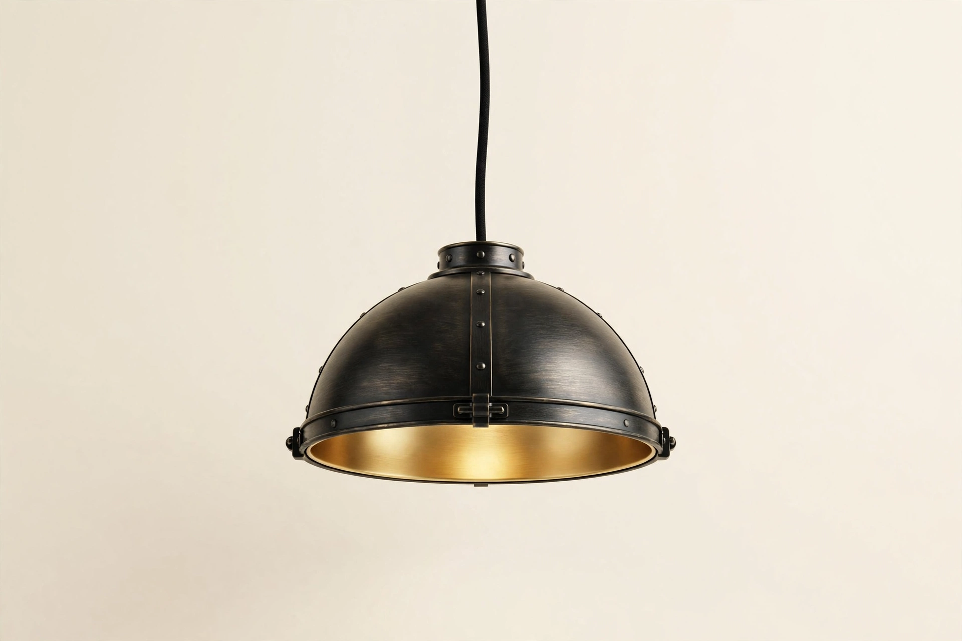 media-generation-placeholder-modern-lights-0-948741c6-127a-4ccc-89b0-7b00dd0626d4 Half-Oxidized Copper Pendant Light | Industrial Dome Hanging Lamp | Hammered Copper Island Lighting